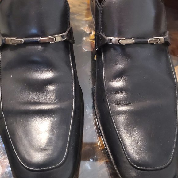 Ferragamo black dress shoes main image 4